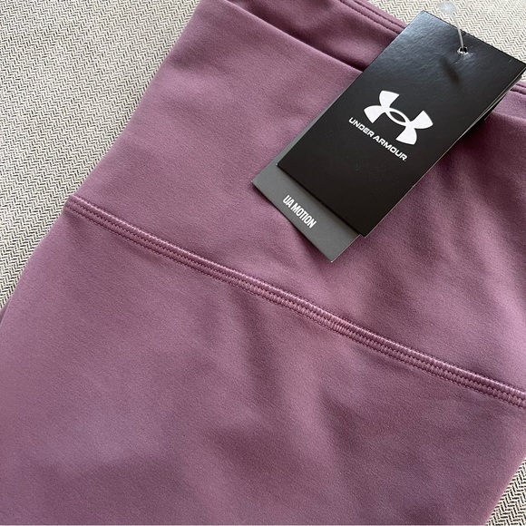 ๐ NWT Under Armour Full Motion Misty Purple leggings XL - Picture 6 of 10